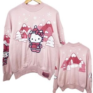 NWT Hello Kitty Winter Holiday Sweatshirt Women’s Medium